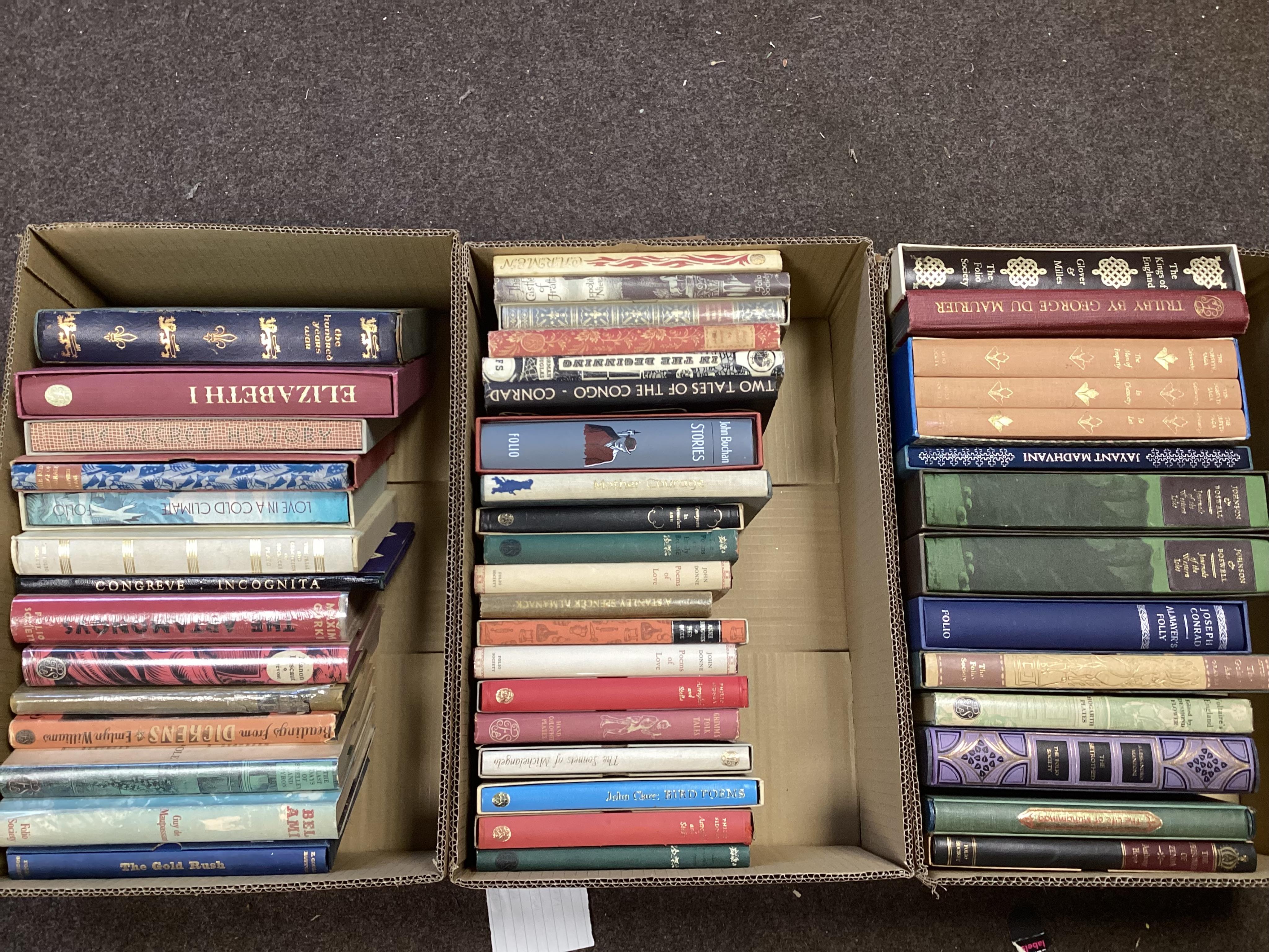 Folio Society (49): various collected works